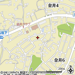 東京都町田市金井5丁目22周辺の地図