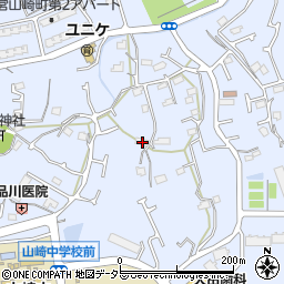 東京都町田市山崎町716周辺の地図