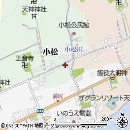 京都府宮津市小松229周辺の地図
