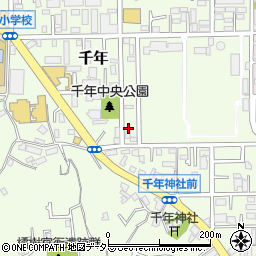 神奈川県川崎市高津区千年786-4周辺の地図