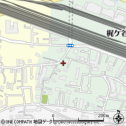 神奈川県川崎市宮前区梶ケ谷1459周辺の地図