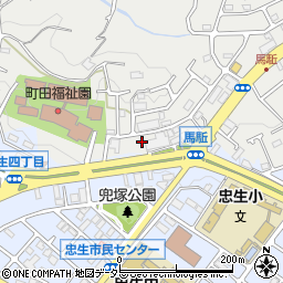 東京都町田市図師町602-13周辺の地図