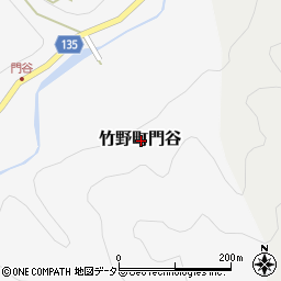兵庫県豊岡市竹野町門谷周辺の地図