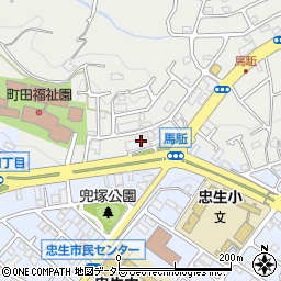 東京都町田市図師町602周辺の地図