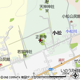京都府宮津市小松周辺の地図