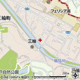 東京都町田市三輪町139周辺の地図