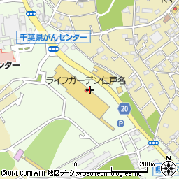 薬局くすりの福太郎　仁戸名店周辺の地図
