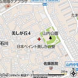 神奈川県横浜市青葉区美しが丘4丁目17-72周辺の地図