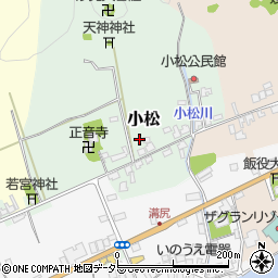 京都府宮津市小松201周辺の地図