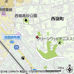 東京都大田区西嶺町24-10周辺の地図