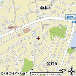 東京都町田市金井5丁目31周辺の地図