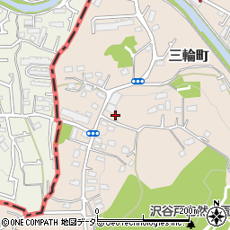 東京都町田市三輪町1740周辺の地図