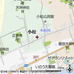 京都府宮津市小松240周辺の地図