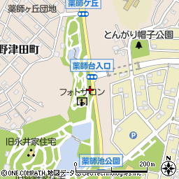 東京都町田市野津田町3305周辺の地図