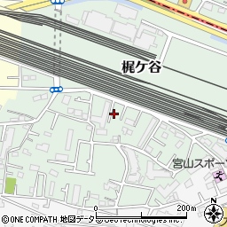 神奈川県川崎市宮前区梶ケ谷1473周辺の地図