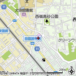 東京都大田区西嶺町35周辺の地図
