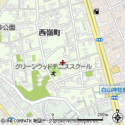 東京都大田区西嶺町16周辺の地図