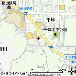 神奈川県川崎市高津区千年1076周辺の地図
