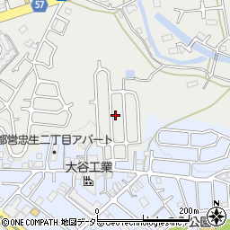 東京都町田市図師町1266周辺の地図