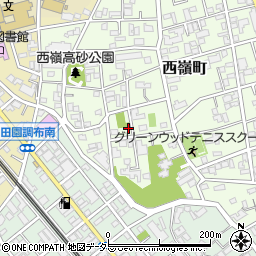 東京都大田区西嶺町24-6周辺の地図