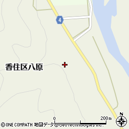 兵庫県美方郡香美町香住区八原周辺の地図