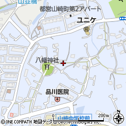 東京都町田市山崎町676周辺の地図