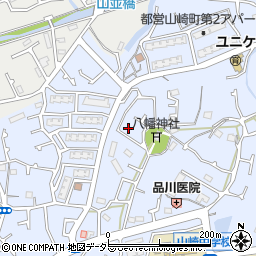 東京都町田市山崎町347周辺の地図
