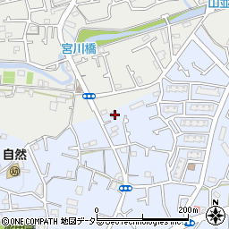 東京都町田市山崎町196周辺の地図