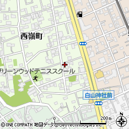 東京都大田区西嶺町15-18周辺の地図