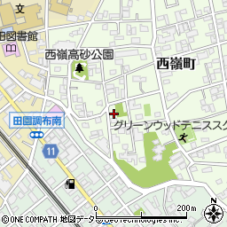 東京都大田区西嶺町24-11周辺の地図