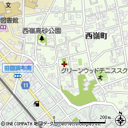東京都大田区西嶺町24周辺の地図