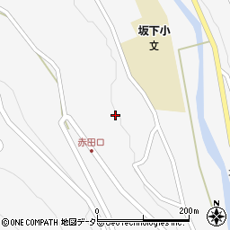 岐阜県中津川市坂下2445周辺の地図