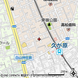 東京都大田区東嶺町33-13周辺の地図