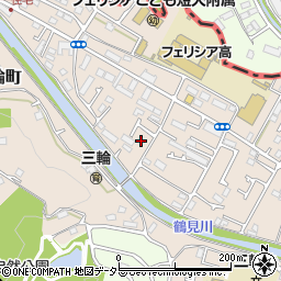 東京都町田市三輪町135周辺の地図