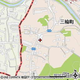 東京都町田市三輪町1741-2周辺の地図