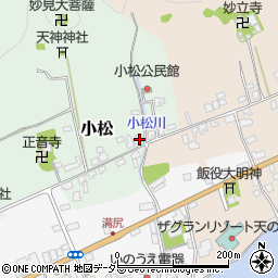 京都府宮津市小松236周辺の地図