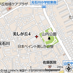 神奈川県横浜市青葉区美しが丘4丁目17-29周辺の地図