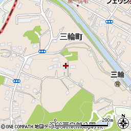 東京都町田市三輪町1732周辺の地図