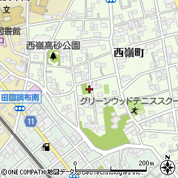 東京都大田区西嶺町24-5周辺の地図