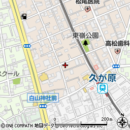 東京都大田区東嶺町33-1周辺の地図