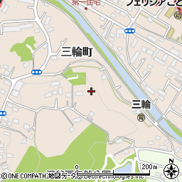東京都町田市三輪町1727周辺の地図