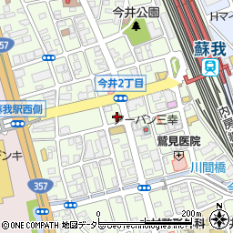 セブンイレブン千葉今井店周辺の地図