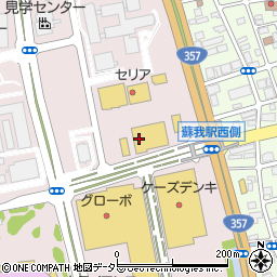 千葉銀行ベイフロント蘇我 ＡＴＭ周辺の地図