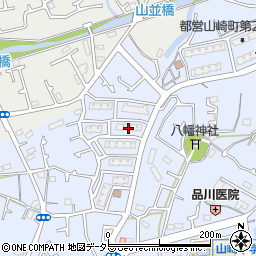 東京都町田市山崎町457周辺の地図