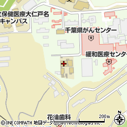 生涯大学校周辺の地図