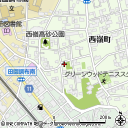 東京都大田区西嶺町24-1周辺の地図
