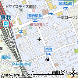 ＨｏｎｄａＣａｒｓ千葉蘇我店周辺の地図