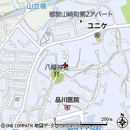 東京都町田市山崎町671周辺の地図