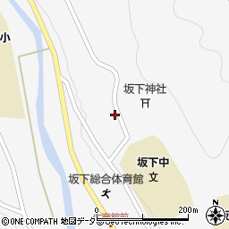 岐阜県中津川市坂下1469-3周辺の地図