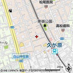 東京都大田区東嶺町33-3周辺の地図